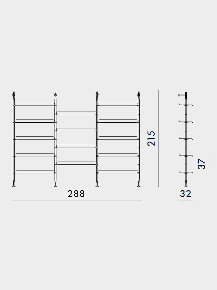 Adam Wood Shelving