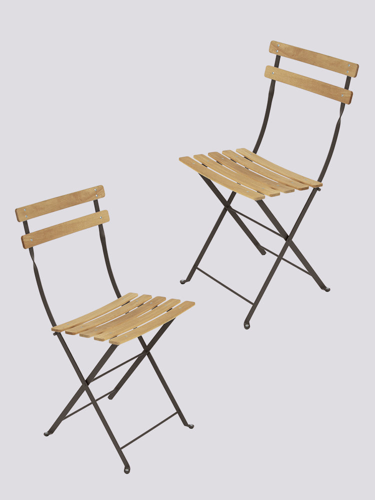 Bistro Natural Chair Set of 2 | Fermob | Catalog Interiors