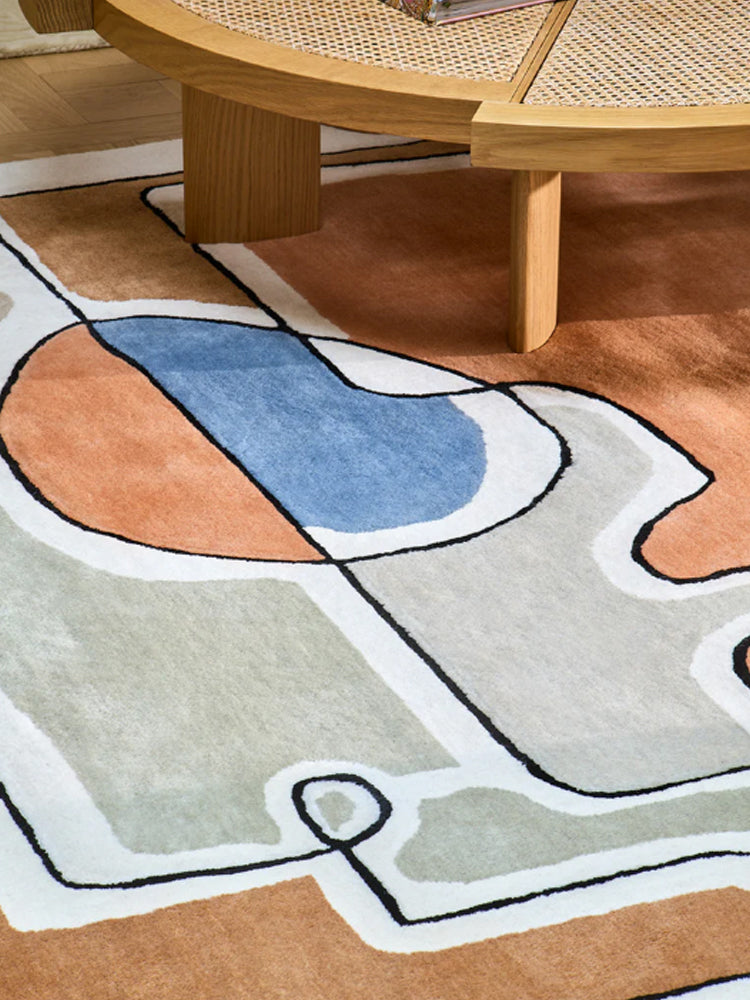 Bleu des yeux Rug | Toulemonde Bochart | Catalog Interiors