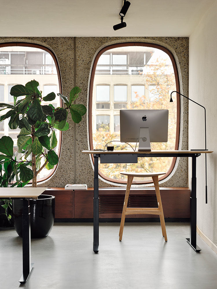 Bok Adjustable Desk | Ethnicraft | Catalog Interiors