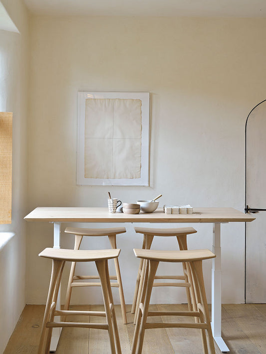 Bok Adjustable Desk | Ethnicraft | Catalog Interiors