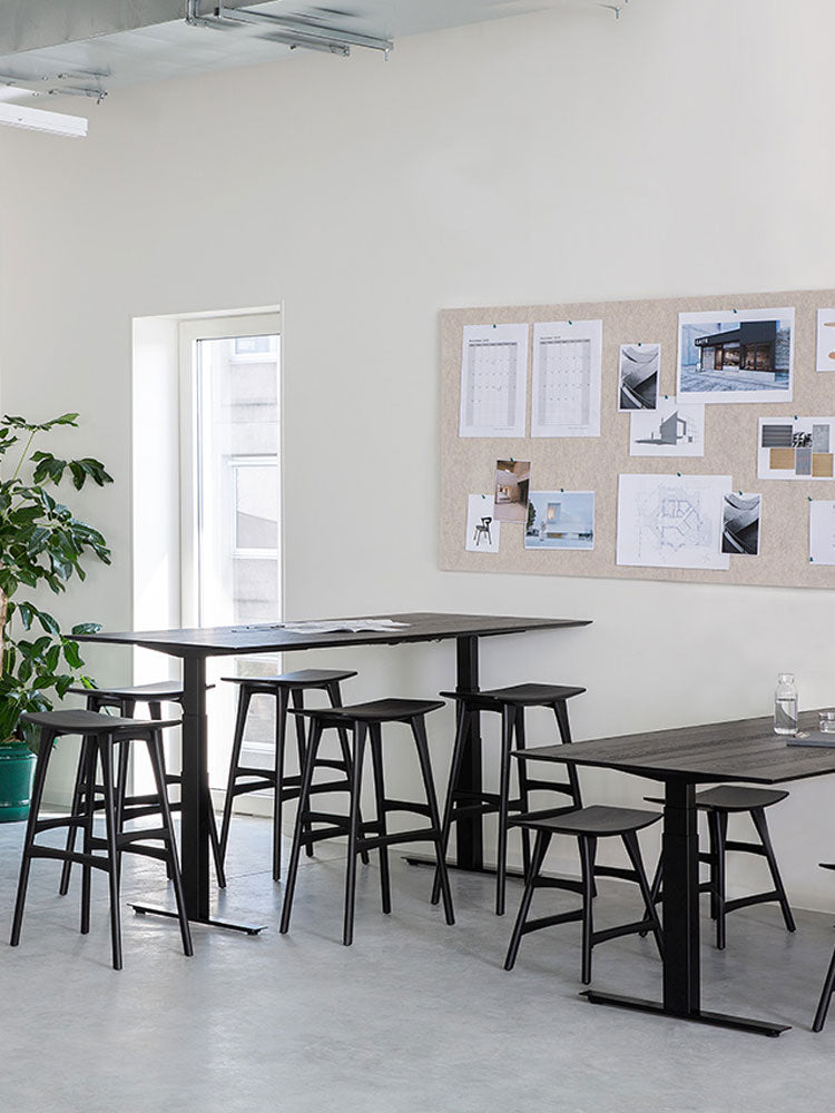 Bok Adjustable Desk | Ethnicraft | Catalog Interiors