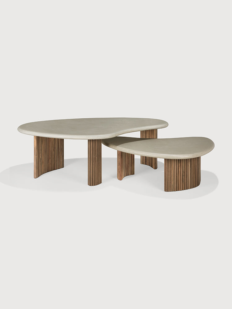 Boomerang Outdoor Coffee Table | Ethnicraft | Catalog Interiors