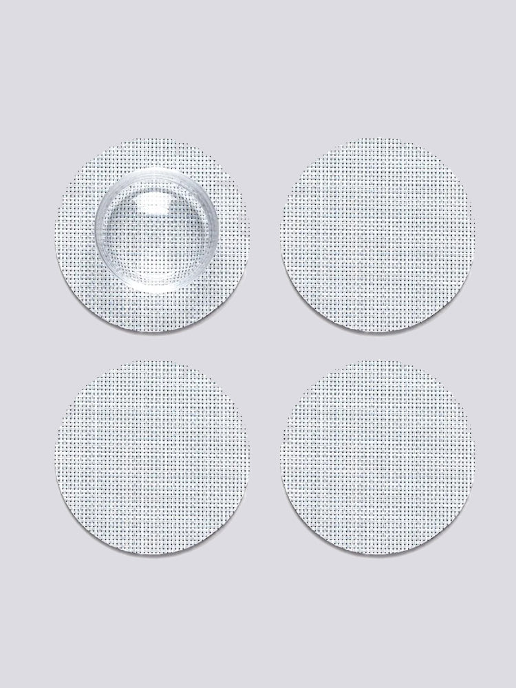 Mini Basketweave Coasters | Chilewich | Catalog Interiors