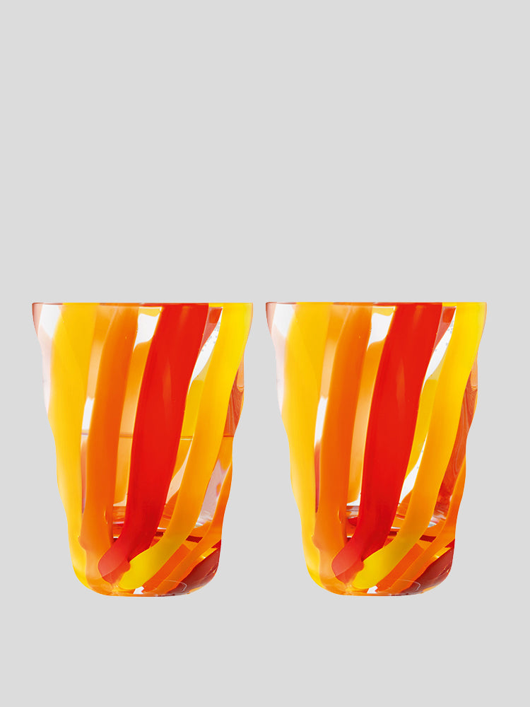Folk Tumbler set of 2