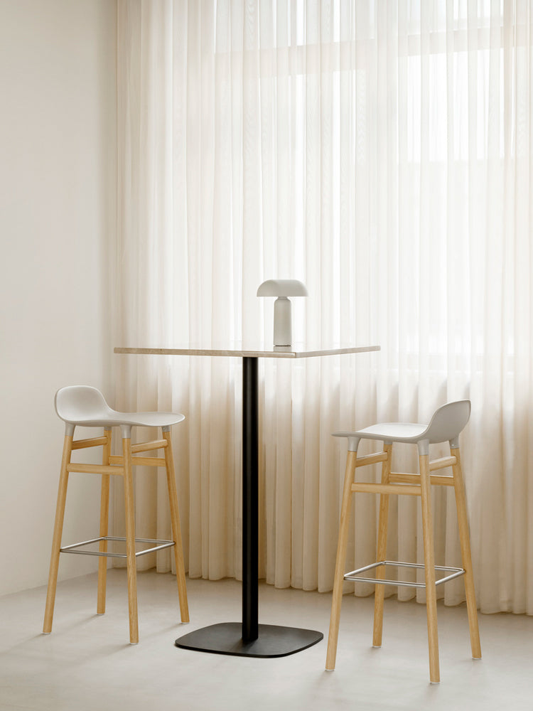 Form Wooden Bar Stool | Normann Copenhagen | Catalog Interiors