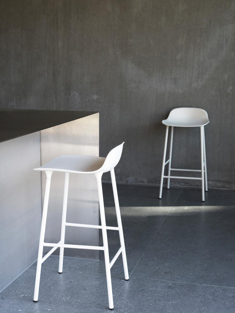 Form Steel Bar Stool | Normann Copenhagen | Catalog Interiors