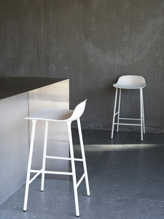 Form Steel Bar Stool | Normann Copenhagen | Catalog Interiors
