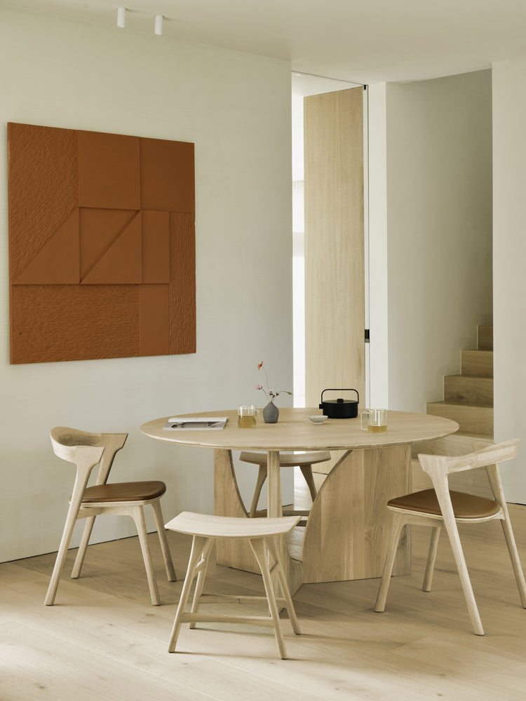 Geometric Round Table | Ethnicraft | Catalog Interiors