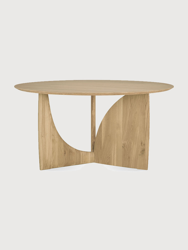 Geometric Round Table | Ethnicraft | Catalog Interiors
