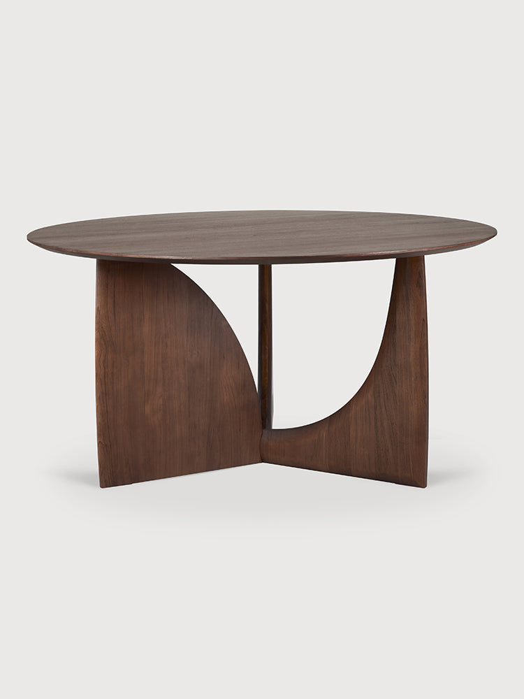 Geometric Round Table | Ethnicraft | Catalog Interiors
