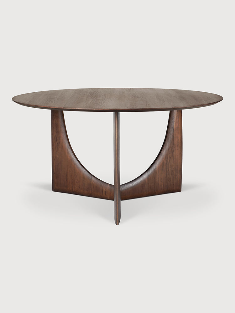 Geometric Round Table | Ethnicraft | Catalog Interiors