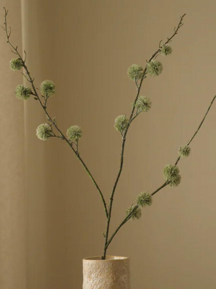 Green Thistle Ball Branch | Botane | Catalog Interiors