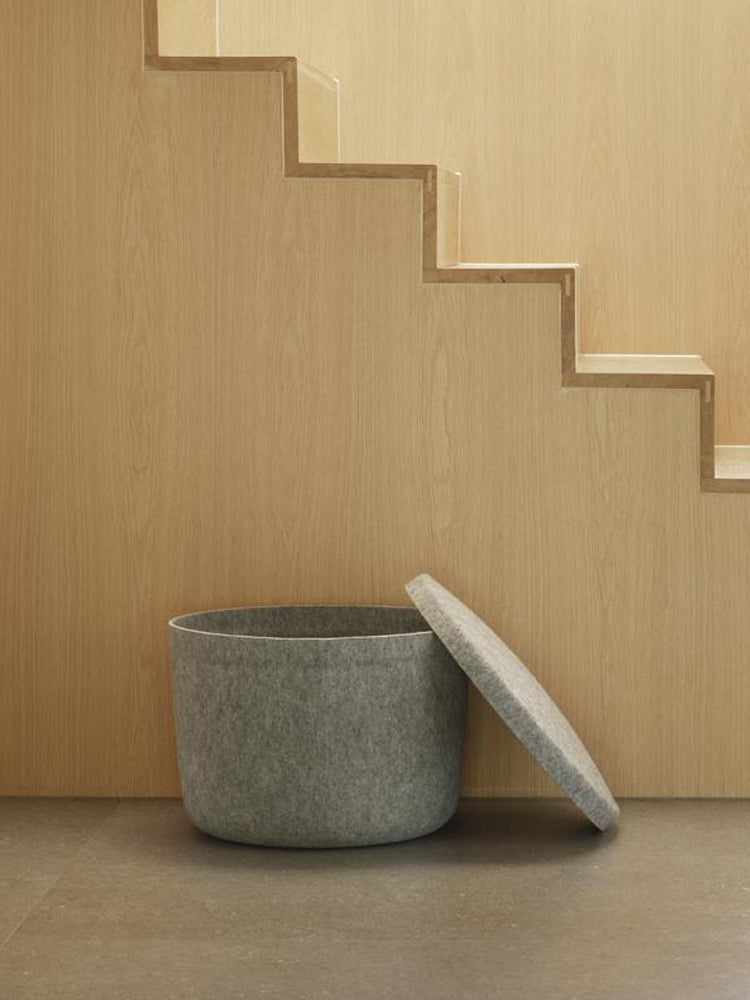 Hide Storage Pouf | Normann Copenhagen | Catalog Interiors