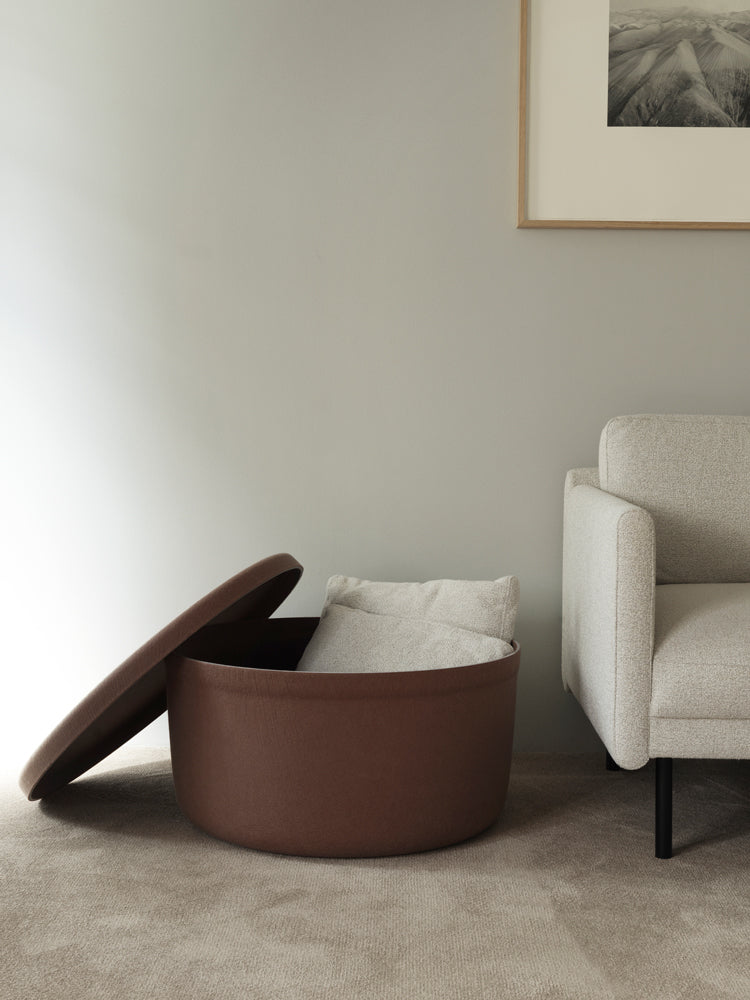 Hide Storage Pouf | Normann Copenhagen | Catalog Interiors
