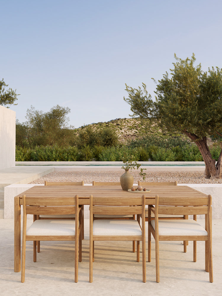 Jack Outdoor Dining Table | Ethnicraft | Catalog Interiors