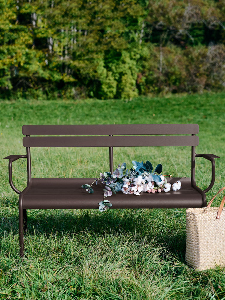 Luxembourg Outdoor Garden Bench | Fermob | Catalog Interiors