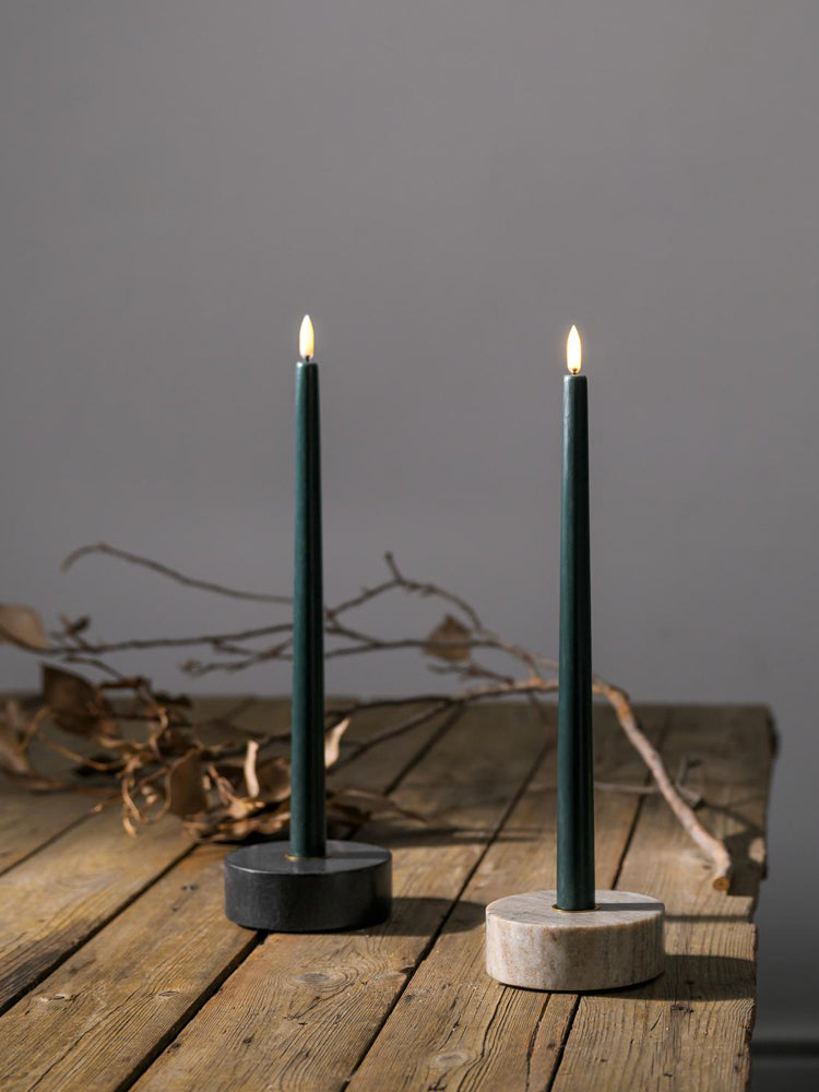 Marble Base Candleholder