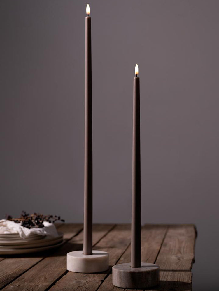 Marble Base Candleholder