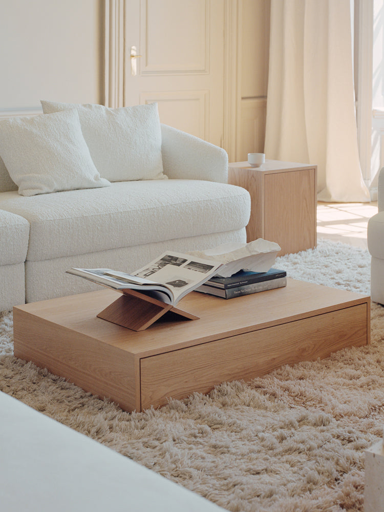 Mass Coffee Table with Drawer | New Works | Catalog Interiors