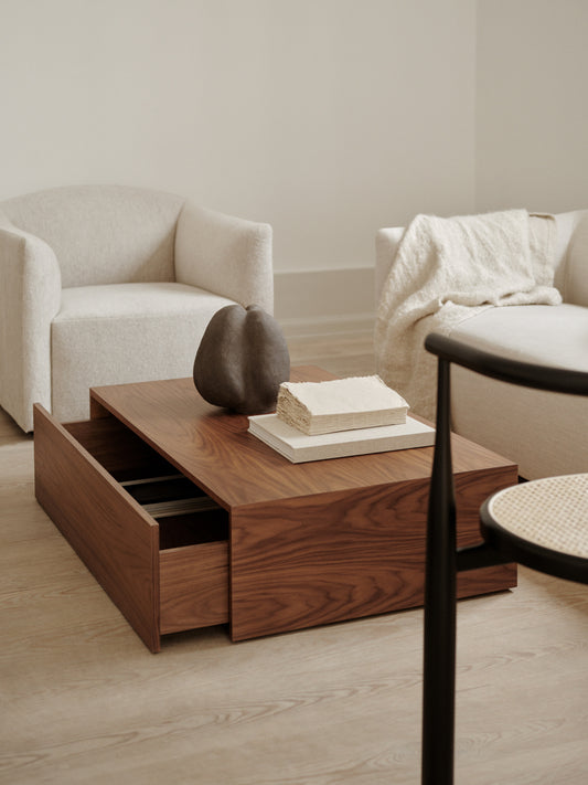 Mass Coffee Table with Drawer | New Works | Catalog Interiors