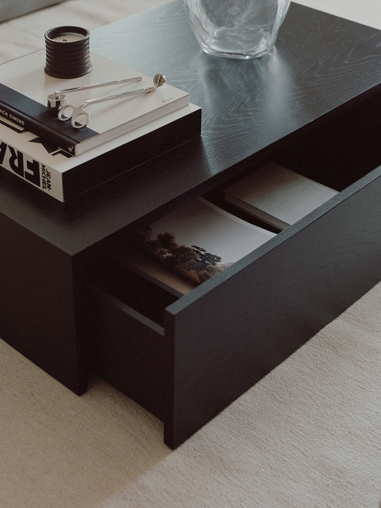 Mass Coffee Table with Drawer | New Works | Catalog Interiors