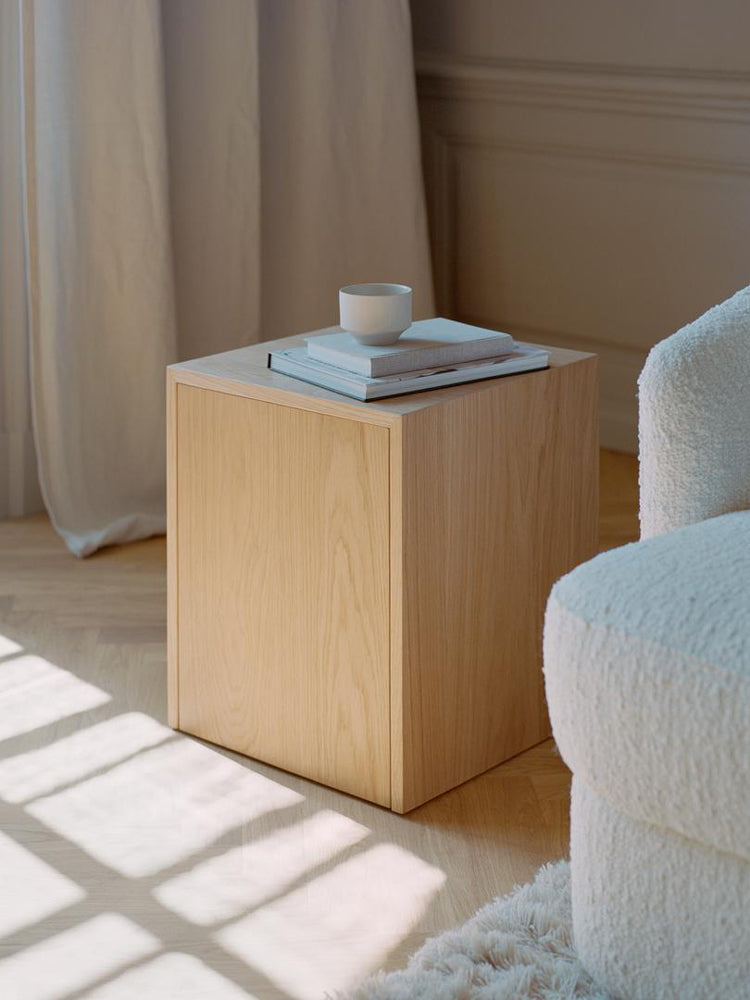 Mass Side Table with Drawer