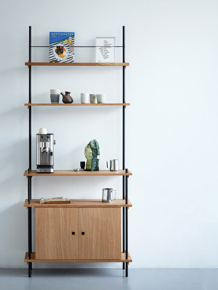 Moebe Shelving System S.200.1.C | Catalog Interiors
