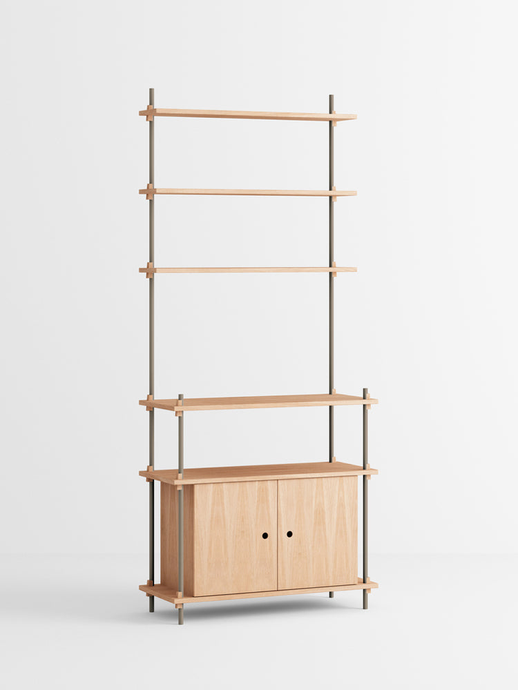 Moebe Shelving System S.200.1.C | Catalog Interiors