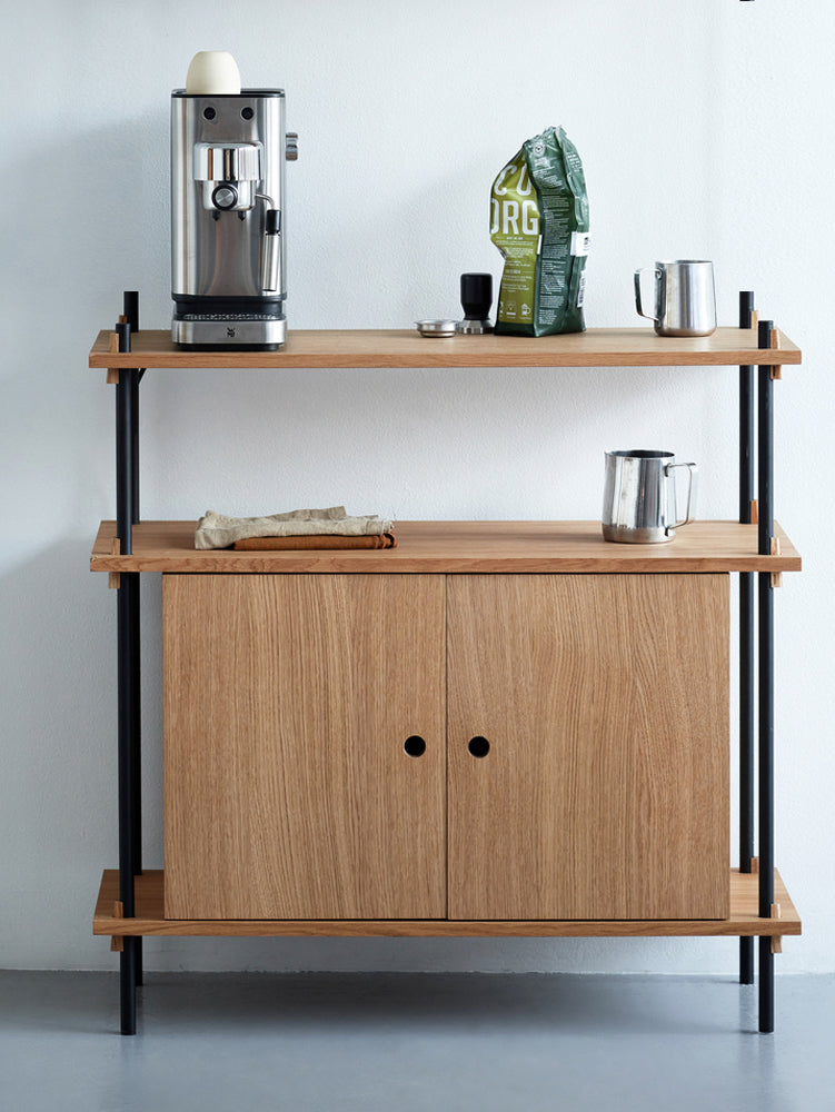 Moebe Shelving System S.85.1.B | Catalog Interiors