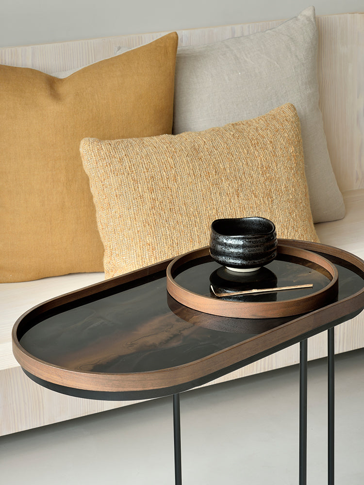 Oblong Tray Side Table | Ethnicraft | Catalog Interiors