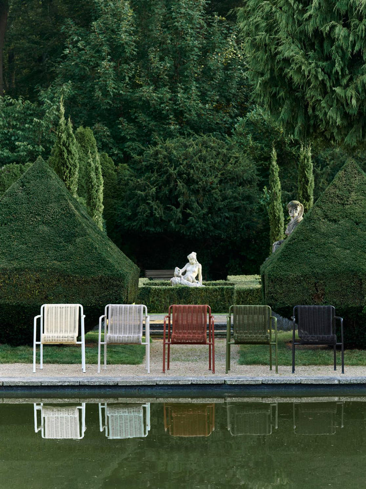Ex-Display Palissade Cord Outdoor Furniture Anthracite Low Lounge Chair