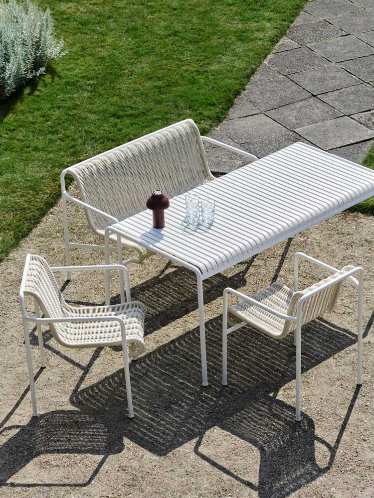 Palissade Outdoor Furniture | Cream White | HAY | Catalog Interiors