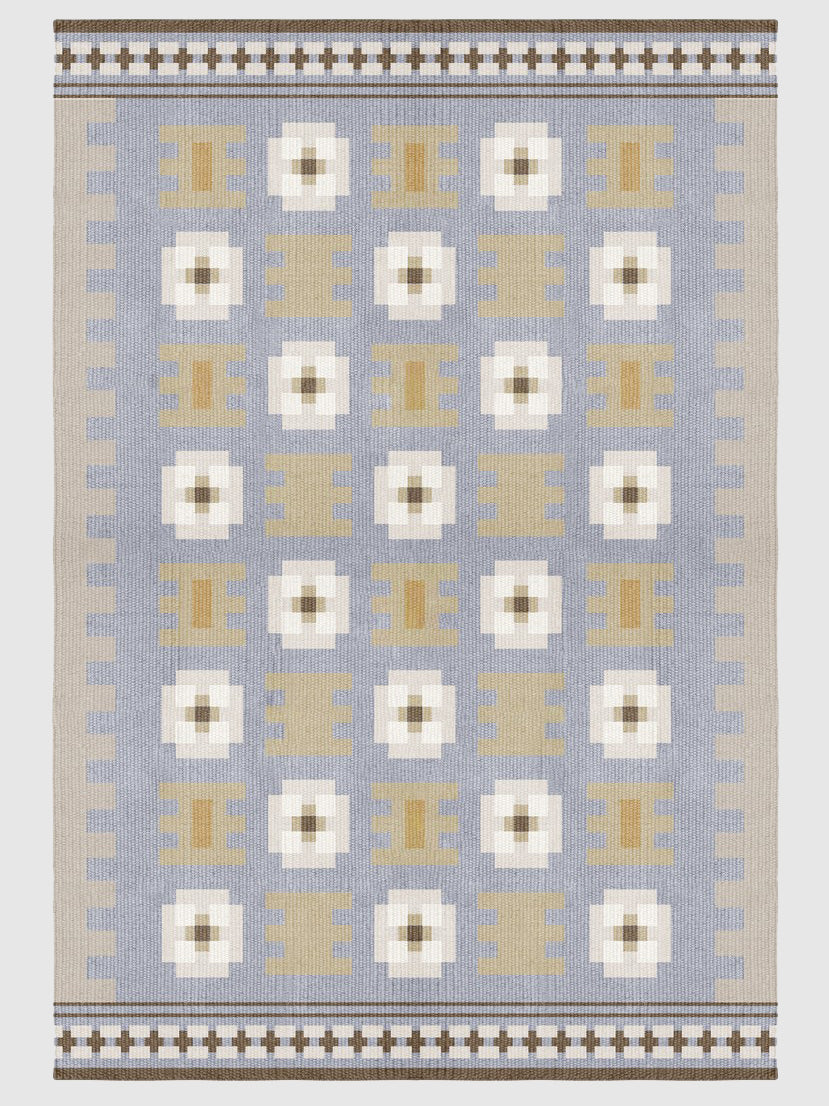 Röllakan Selma Rug | Layered Rug | Catalog Interiors UK
