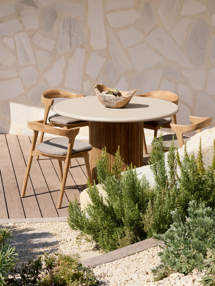 Roller Max Outdoor Dining Table | Ethnicraft | Catalog Interiors