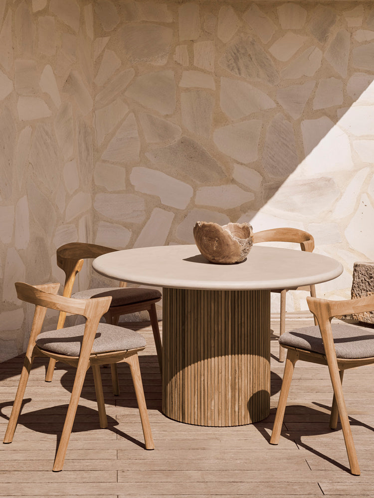 Roller Max Outdoor Dining Table | Ethnicraft | Catalog Interiors