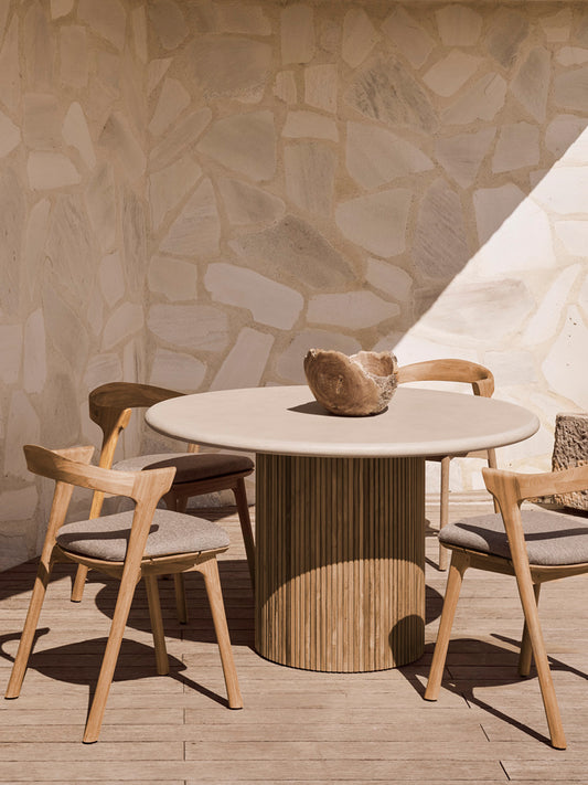 Roller Max Outdoor Dining Table | Ethnicraft | Catalog Interiors