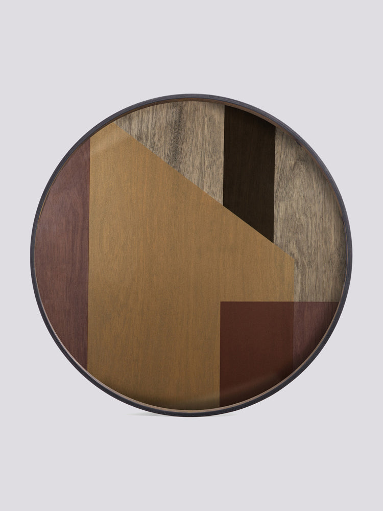 Round Angle Tray Glass Tray | Ethnicraft | Catalog Interiors