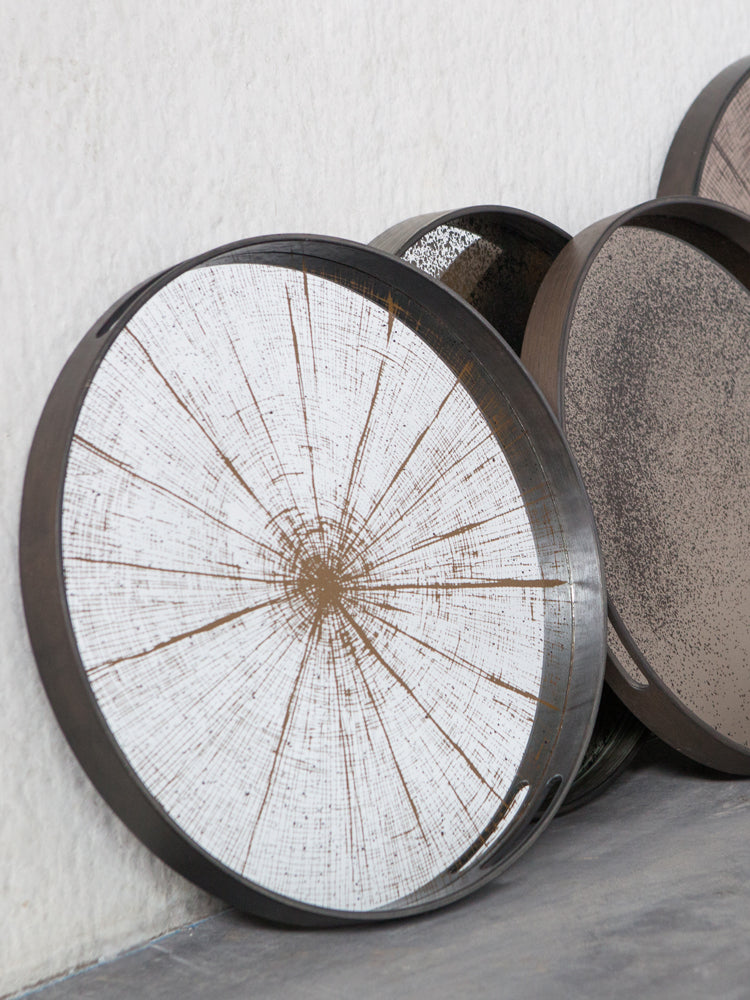 Round Slice Mirror Tray | Ethnicraft | Catalog Interiors