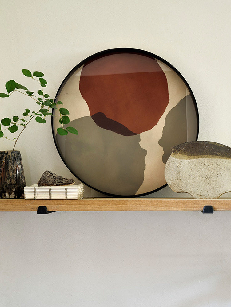 Round Dots Glass Tray | Ethnicraft | Catalog Interiors