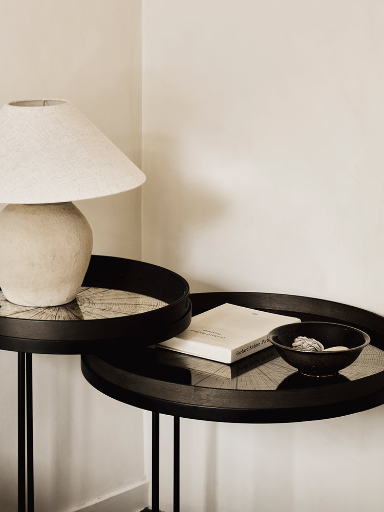 Round Tray Side Table Set | Ethnicraft | Catalog Interiors