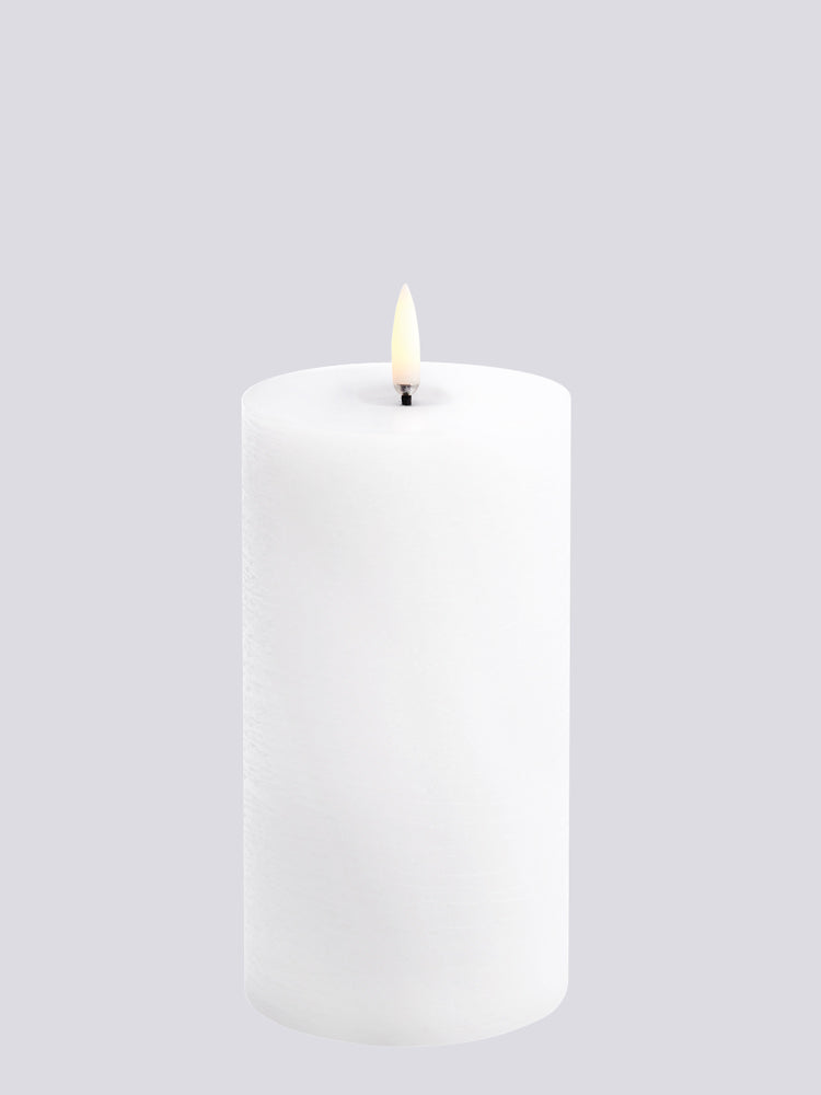 LED Melted Rustic Pillar Candle | Uyuni | Catalog Interiors
