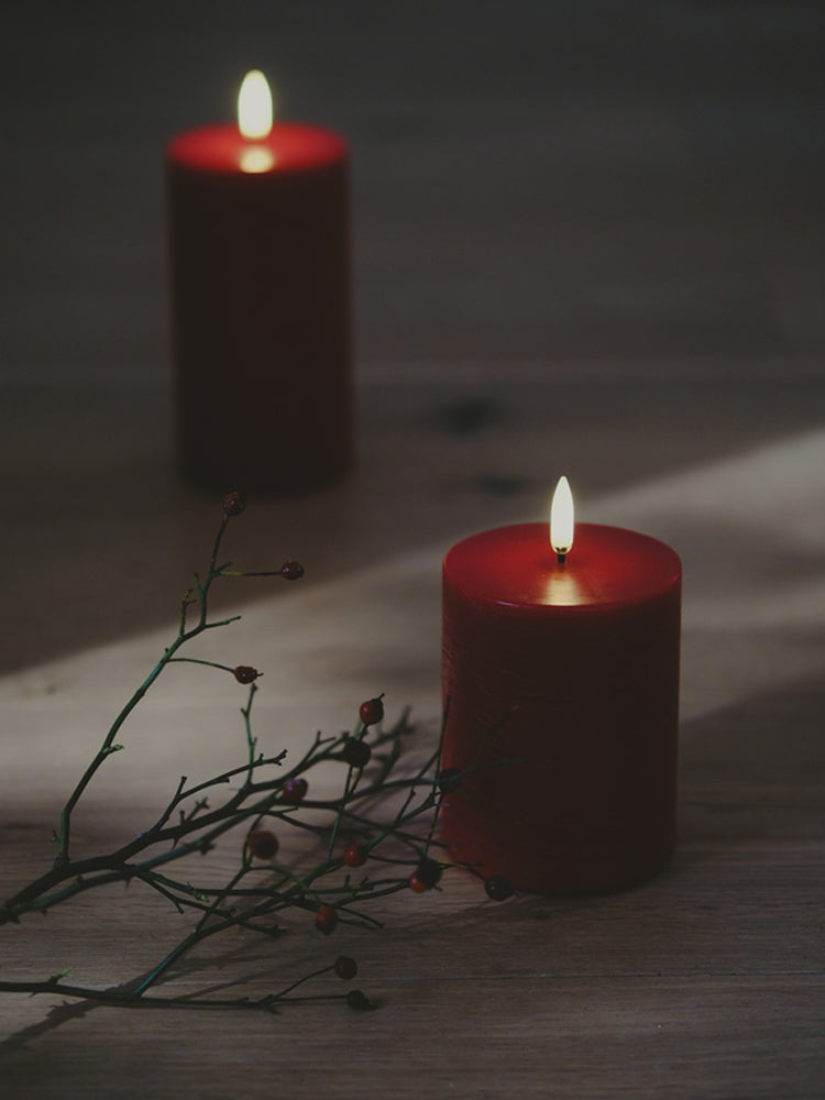 LED Rustic Pillar Candle | Uyuni | Catalog Interiors