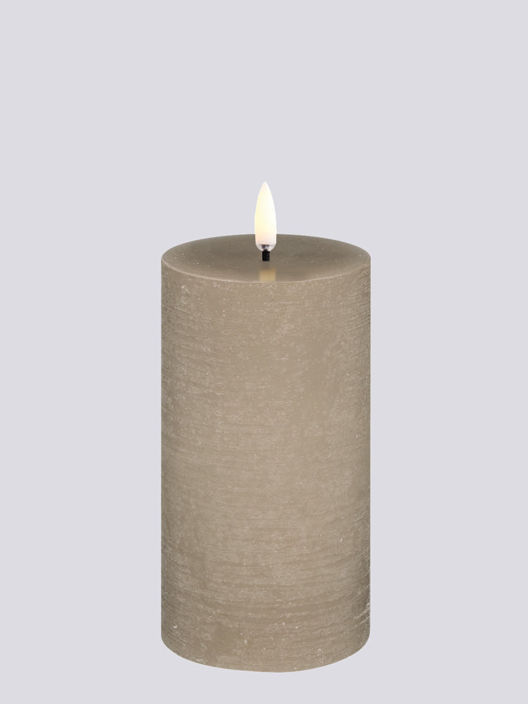 LED Rustic Pillar Candle | Uyuni | Catalog Interiors