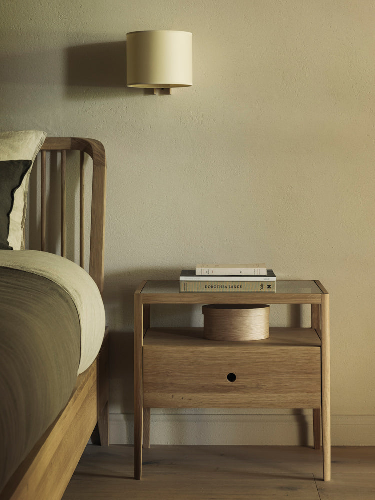 Spindle Bedside Table | Ethnicraft | Catalog Interiors