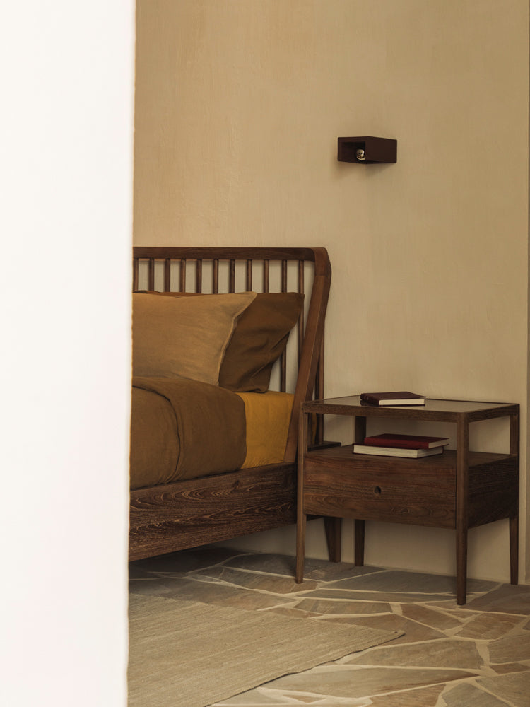 Spindle Bedside Table | Ethnicraft | Catalog Interiors