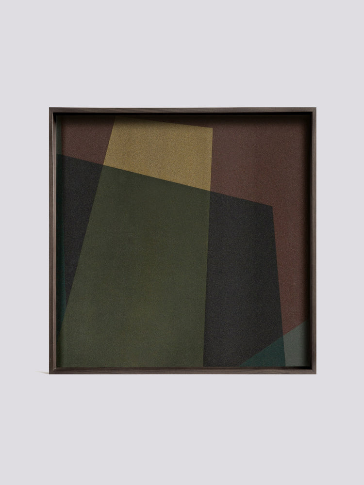 Square Angle Glass Tray | Ethnicraft | Catalog Interiors