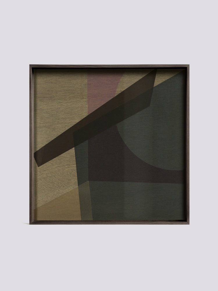 Square Angle Glass Tray | Ethnicraft | Catalog Interiors