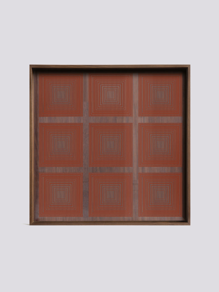 Square Glass Squares Tray | Ethnicraft | Catalog Interiors