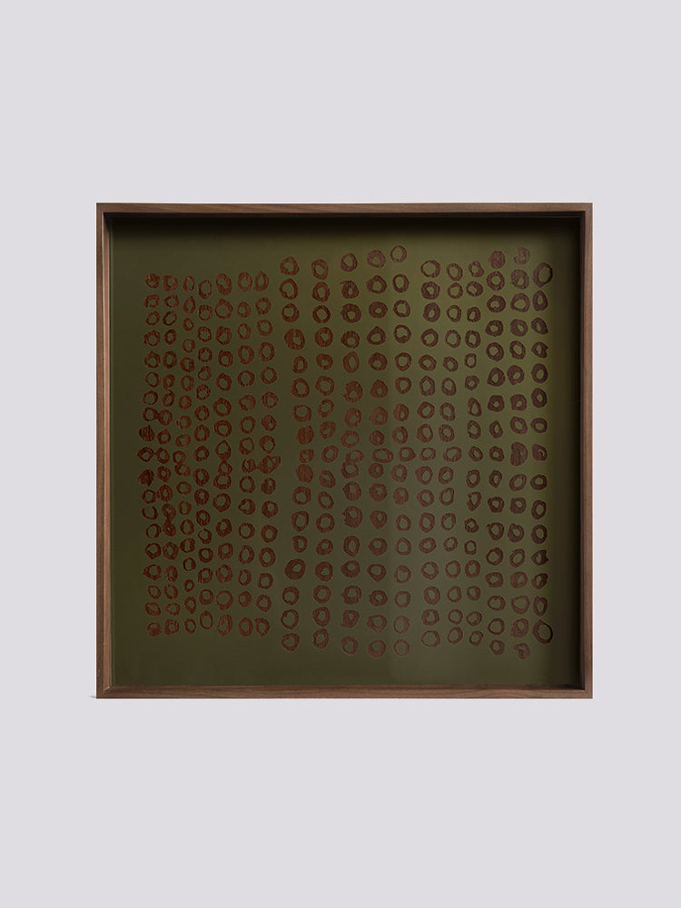 Square Second Nature Glass Tray | Ethnicraft | Catalog Interiors